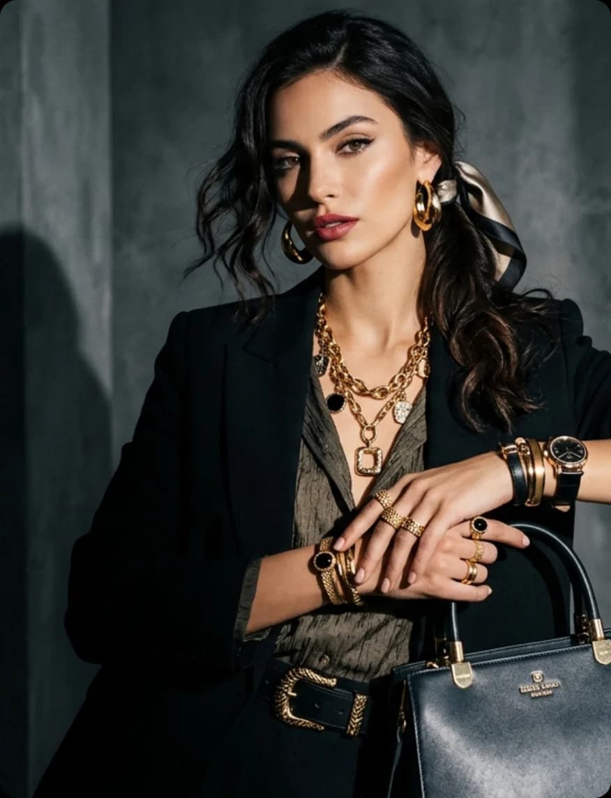 Generated AI portrait example