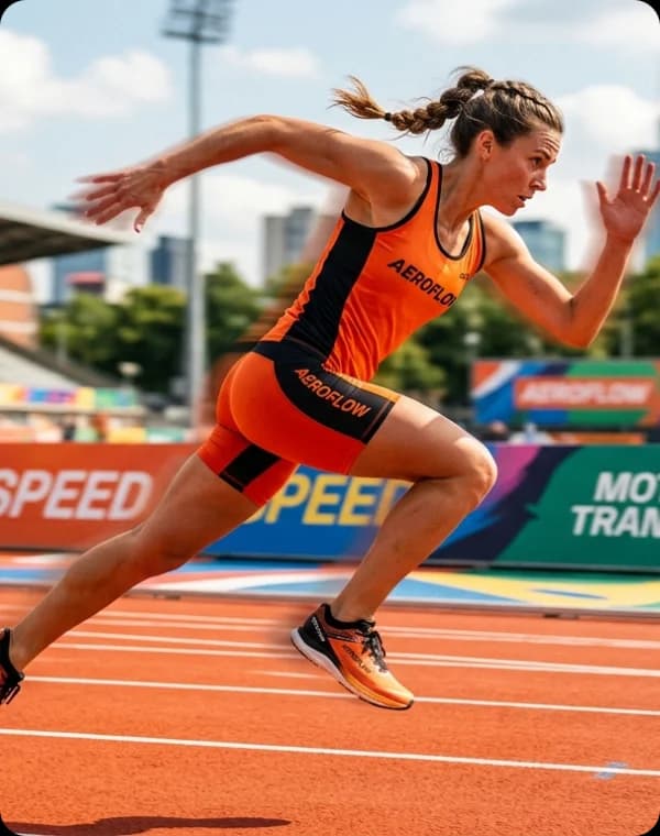 Generated AI portrait example