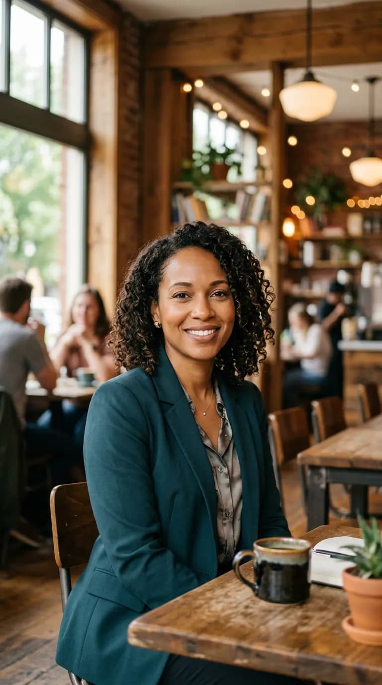 Generated AI portrait example